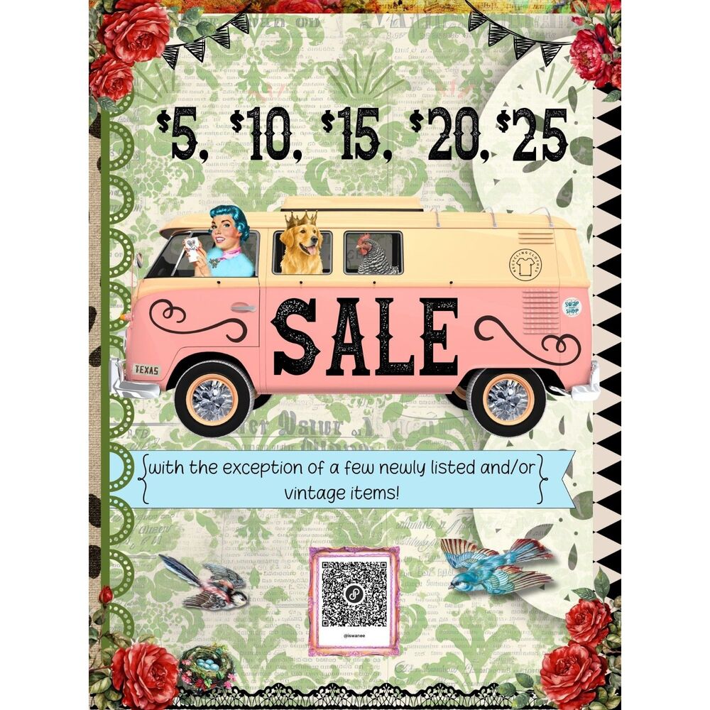 SALE! $5-$25 on almost everything